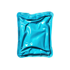 Vibrant Teal Vacuum-Sealed Package Mockup