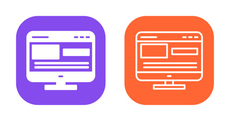 Layout Icon Design