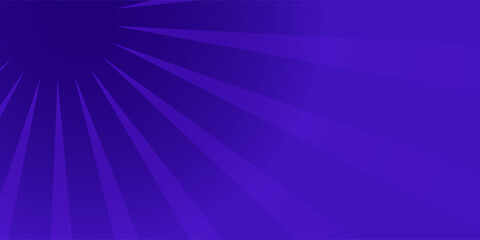 Abstract sunburst with radiant blue rays, minimal dark background, symbolizing focus and spotlight, ideal for event backdrop or digital banner.