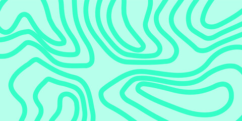 Topographic contour line pattern design