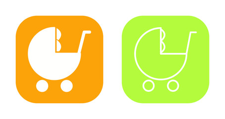 Baby Crib Icon Design