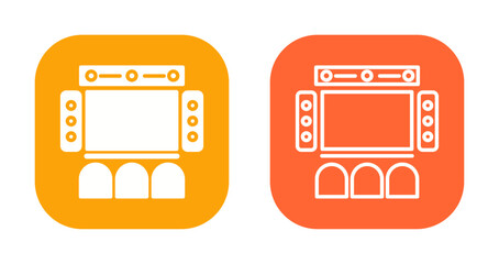 Home Theater Icon Design
