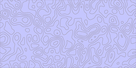 Abstract representation of a flowing topographic surface

