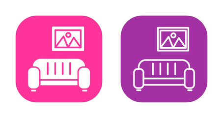 Living Room Icon Design