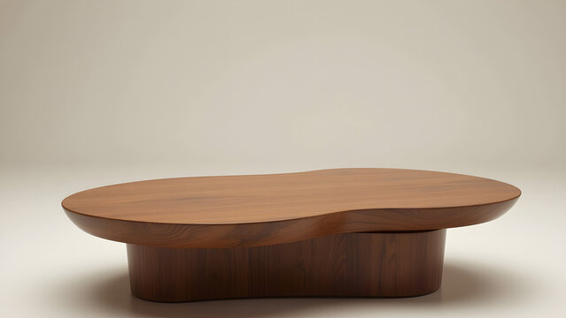 Kidney Shaped Coffee Table Design
