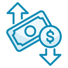 Economic Inflation Icon