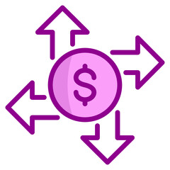Currency Fluctuation Icon