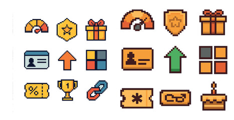 set of vector icons