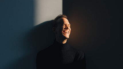 Psychologische Schatten und Identität – Spiel mit Licht und Selbstbild. Künstliche Intelligenz KI