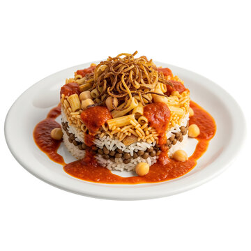Egyptian koshari image: authentic middle eastern cuisine