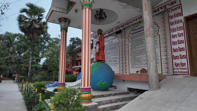 Sri&nbsp;Jagannatha Temple managed by Krishna worshippers, Comilla, Bangladesh