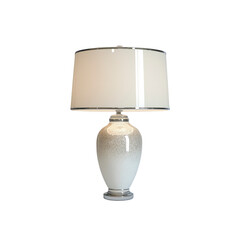 Elegant Cream and Gold Table Lamp with Fabric Shade