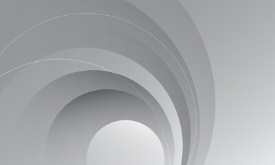 Abstract white and grey wave background. Eps10 vector