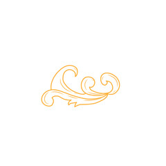 handdrawn vintage flourishes