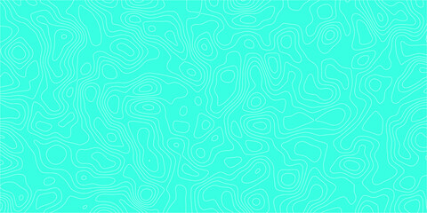 Wavy geography represented through line variation

