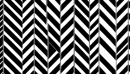 Monochrome seamless herringbone pattern, black and white, high contrast, classic textile texture, crisp lines, ideal for print and digital assets