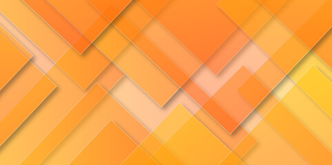 Minimalistic geometric orange abstract background. abstract background with transparent rhombus geometric diagonal triangle patterns vibrant header design. Geometric background poster design template.