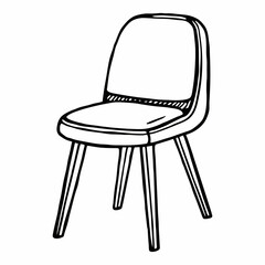 chair isolated on white background