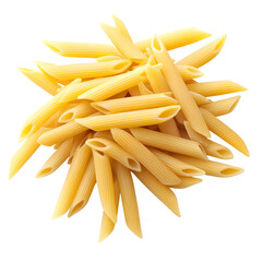 Pile of fettuchini , isolated on transparent background, png