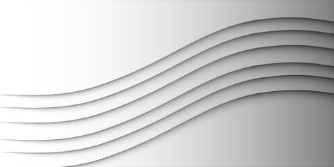 abstract white background with gradient color and artistic dynamic line decoration