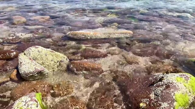 Ondulations de l'oc&eacute;an.