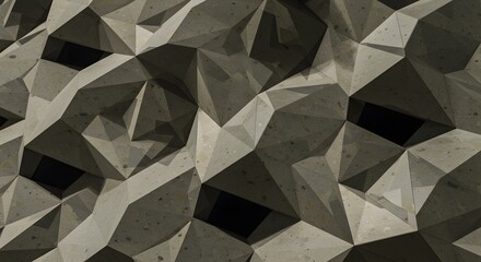 Obraz premium gray tones abstract geometric background