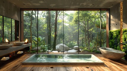 Fototapeta premium house in the garden