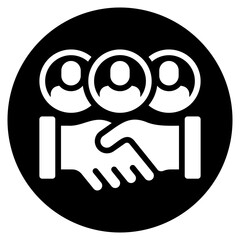 relationship glyph icon