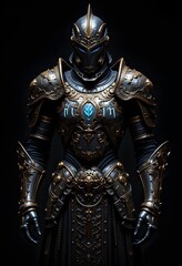 Armor of the Unsung Hero: A Studio Portrait of a Fantastical Suit
