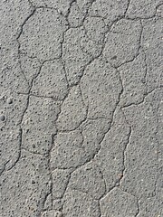 old cracked wall