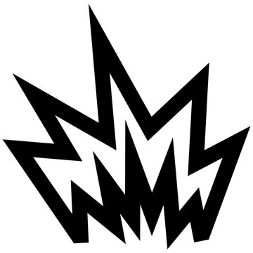 Explosion or Blast Event Icon