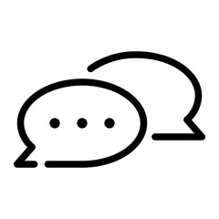 chat line icon