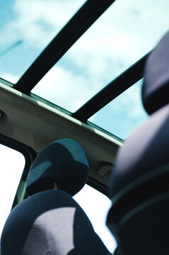 Panoramic roof in the car