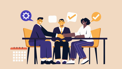 Business Partnership Agreement or Job Interview