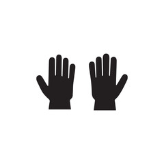vector gloves illustration 
