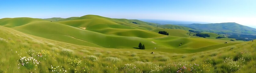 Highland Meadows in Spring