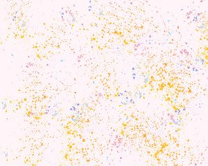 Seamless colorful watercolor splash abstract illustration for wallpaper background, work art or template