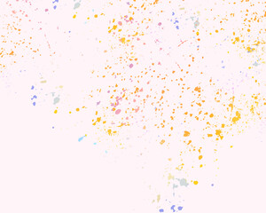 Seamless colorful watercolor splash abstract illustration for wallpaper background, work art or template