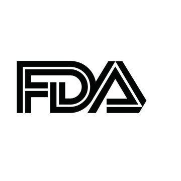 FDA Icon Vector Symbol.