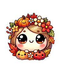 Funny, cute, orange lion cartoon character with a happy face and smile, a fun animal illustration perfect for summer and baby
