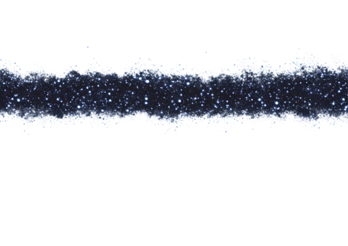 Charming starry sky border ideal for invitations and night-themed events.