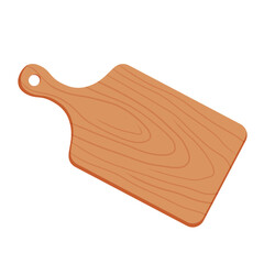 Wooden cutting board showcases craftsmanship and natural wood grain detail