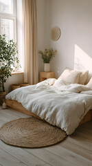 Scandinavian-Style Bedroom Decor with Minimalist Touch