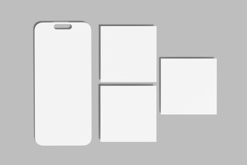 Instagram Post Blank Mockup template