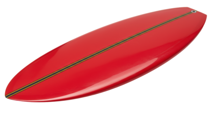 Isolated Surfboard