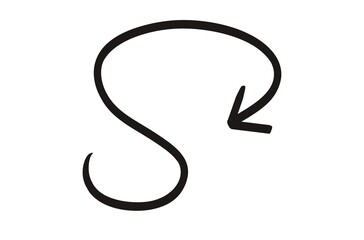 A black arrow pointing to the right