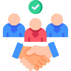 Partnership Agreement Icon