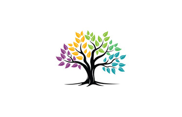 Modern tree logo design inspiraition 