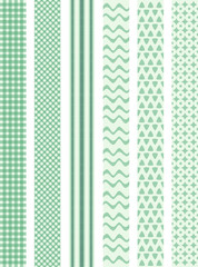 Motif Washi Tape green Pastel