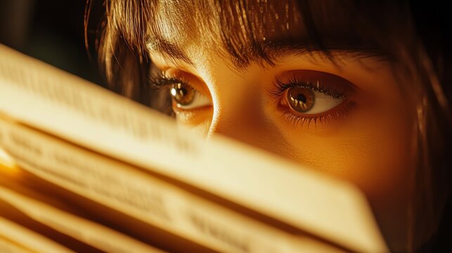 Closeup Young judge reviewing case files at a desk, modern justice and legal responsibility
